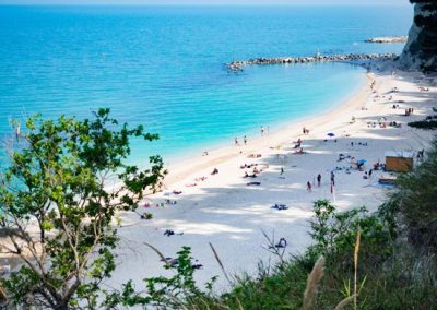 Spiaggia San Michele Sirolo mare Conero