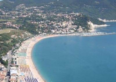 Spiaggia di Marcelli Numana Attrezzata mare